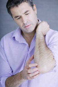 Osteoarthritis in the elbow
